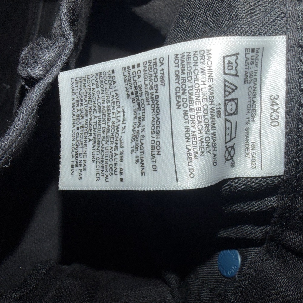 Old Navy Men's Black Slim Jeans - Picture 4 of 4